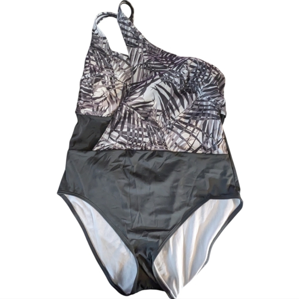 Adore Me Morgan One-Shoulder One Piece Swimsuit Sz 2X